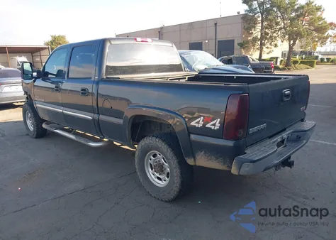 2004 GMC Sierra 2500Hd Slt из США, поврежденный, VIN 1GTHK23194F132433